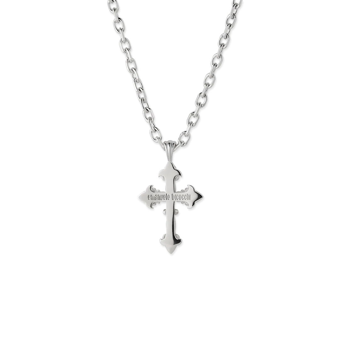 Collana Croce Avelli Zaffiri - Image 3