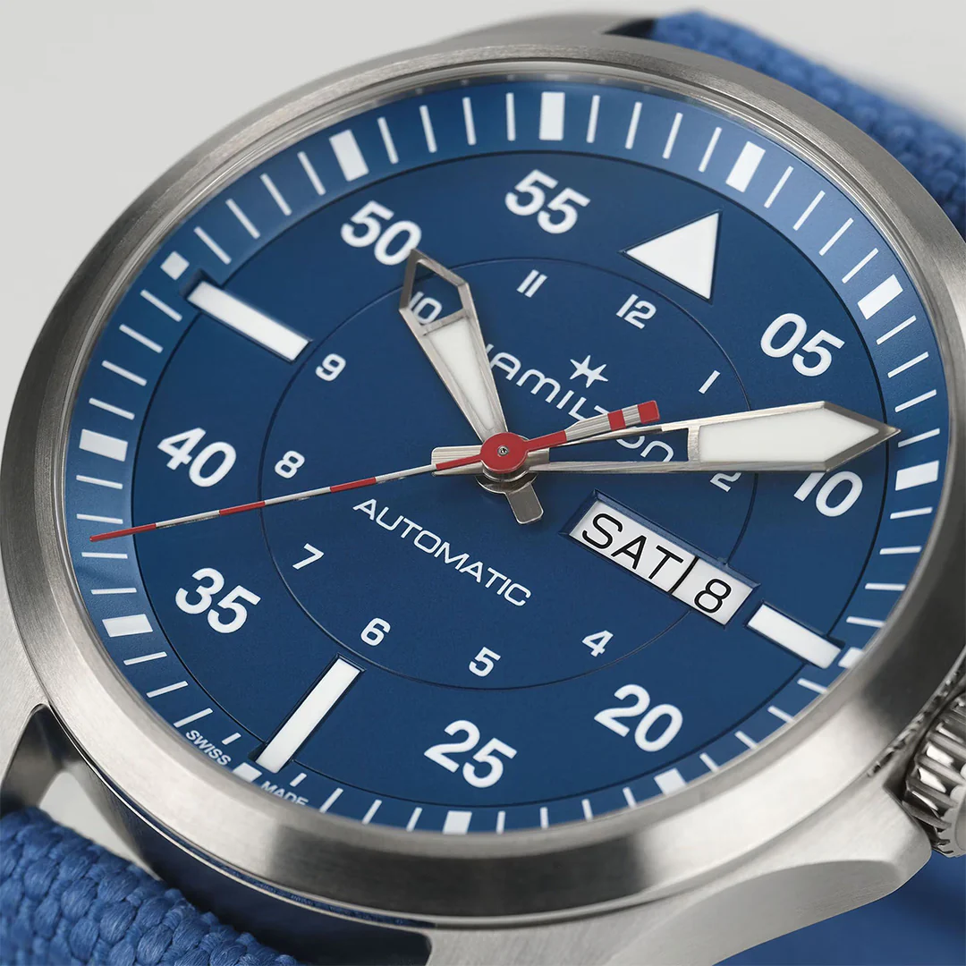 Khaki Aviation Pilot Day Date Auto - Air-Glaciers Edition - Image 3