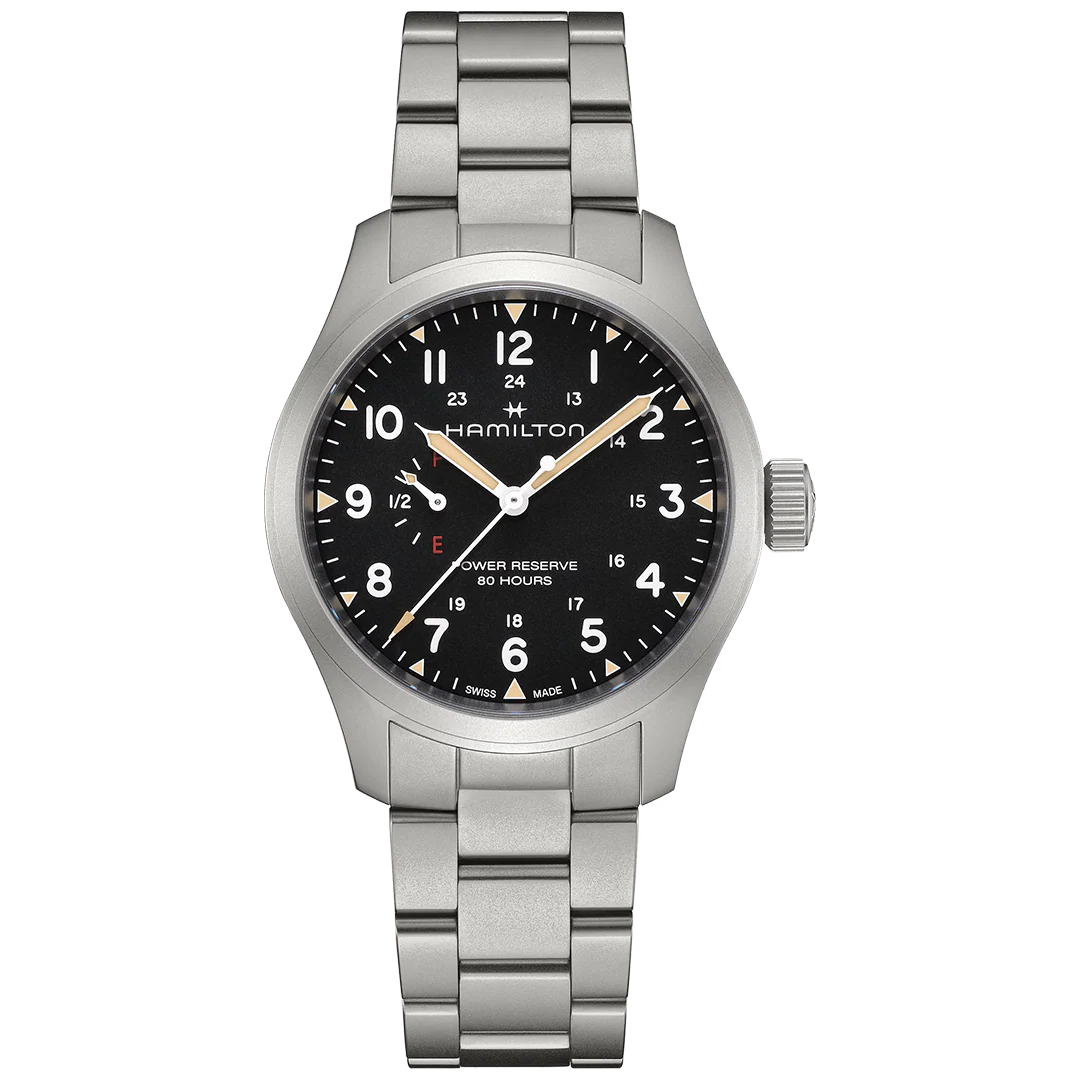 Khaki Field Mechanical Power Reserve