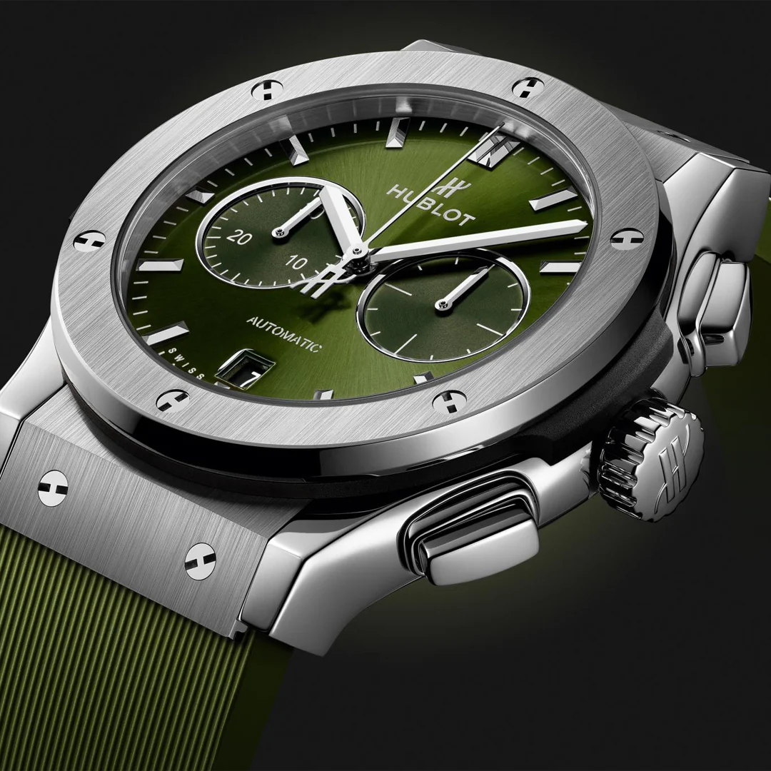 Classic Fusion Chronograph Titanium Gree - Image 3